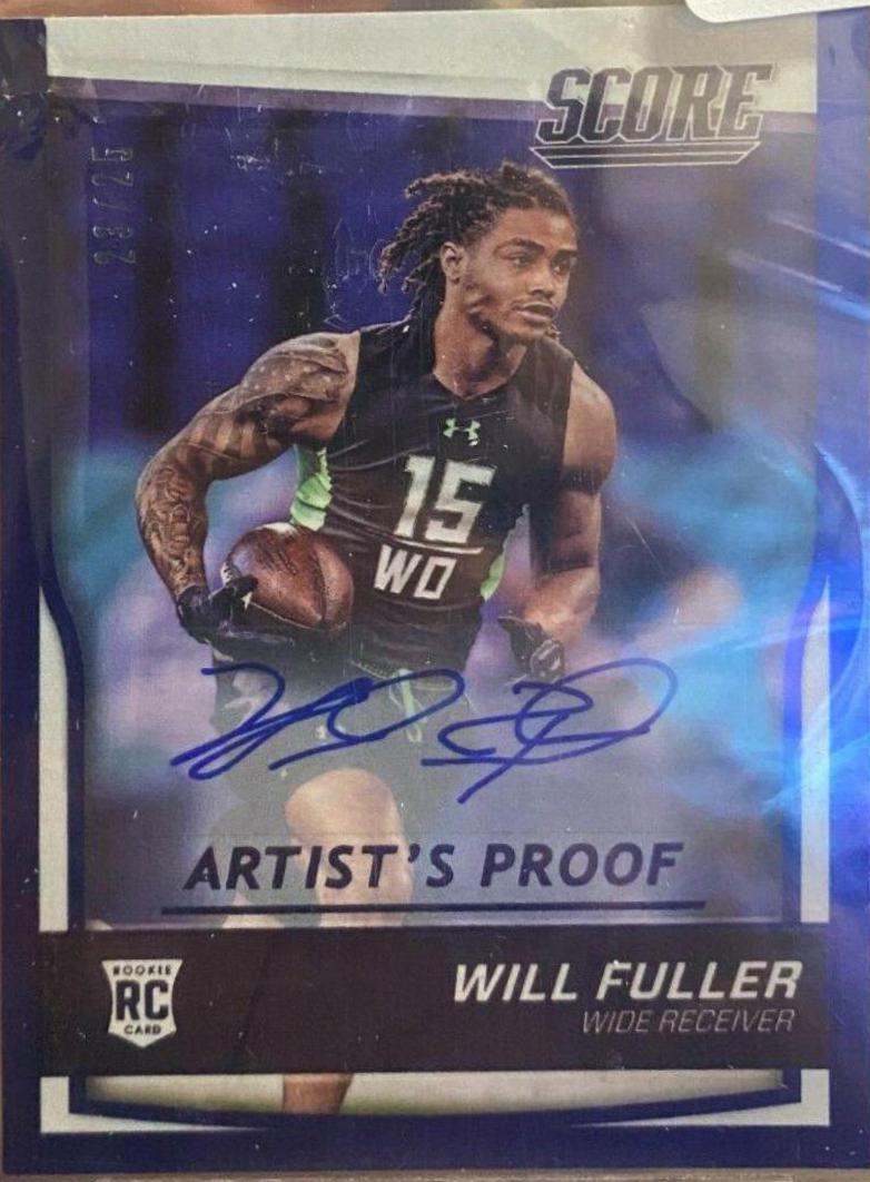 Will Fuller [Autograph Showcase] #366