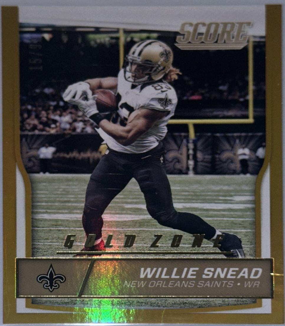 Willie Snead [Jumbo Gold Zone] #203