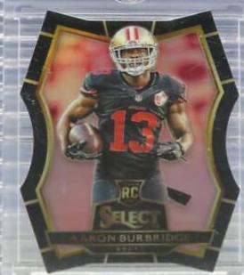 Aaron Burbridge [Purple Prizm Die Cut] #103