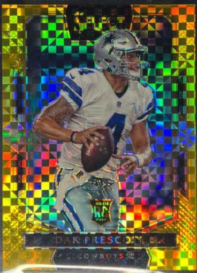 Dak Prescott [Gold Prizm] #215