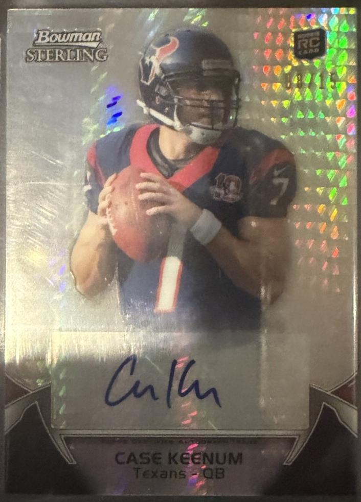 Case Keenum [Autograph Prism Refractor] #97