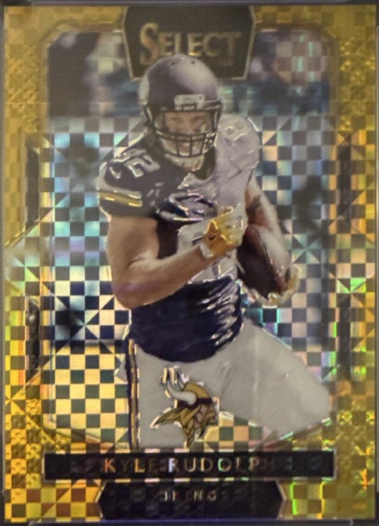 Kyle Rudolph [Gold Prizm] #282