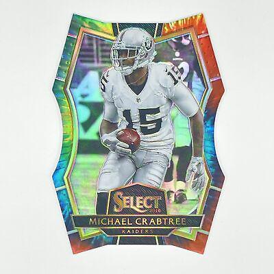 Michael Crabtree [Tie Dye Prizm Die Cut] #151