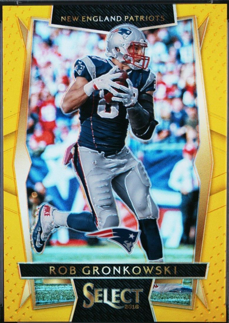 Rob Gronkowski [Gold Prizm] #1