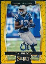 T.Y. Hilton [Gold Prizm] #71