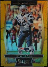 Tom Brady [Gold Prizm] #13