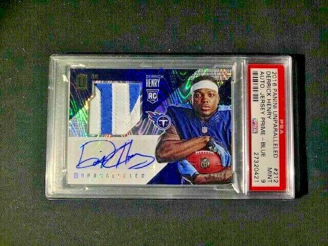 Derrick Henry [Autograph Jersey Prime Blue] #212