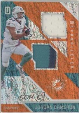 Jordan Cameron [Dual Memorabilia] #77
