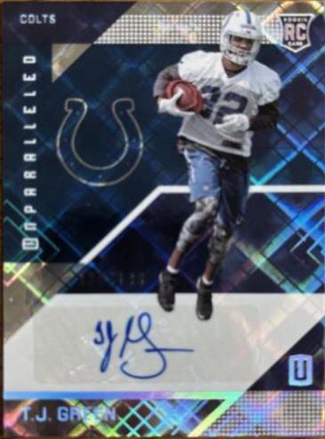 T.J. Green [Autograph Blue] #193