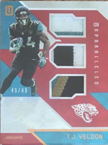 T.J. Yeldon [Triple Memorabilia] #7