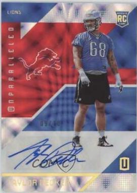 Taylor Decker [Autograph Red] #195