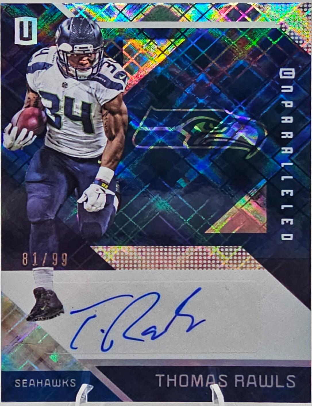 Thomas Rawls [Autograph Blue] #148