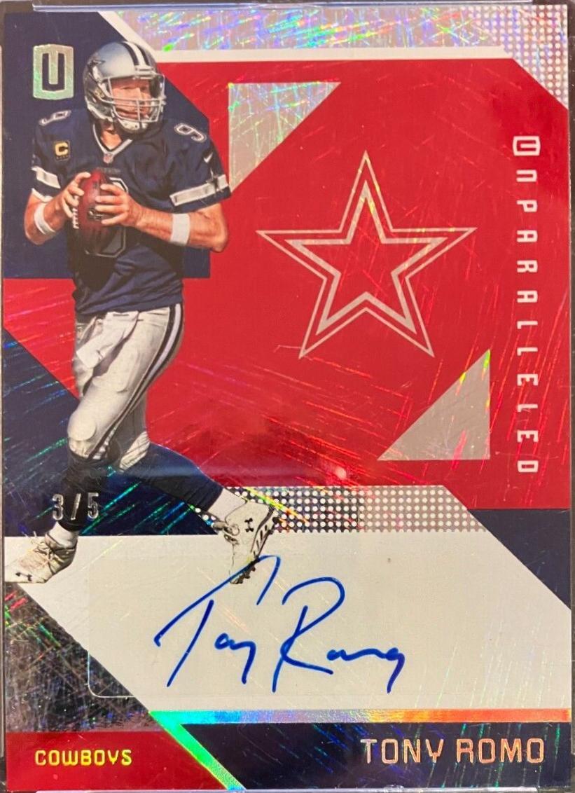 Tony Romo [Autograph Red] #51