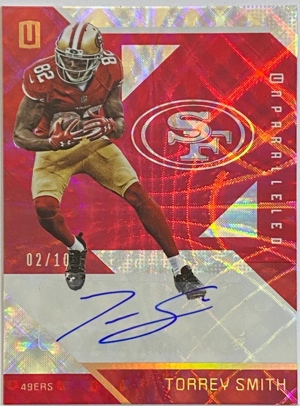 Torrey Smith [Autograph Red] #131