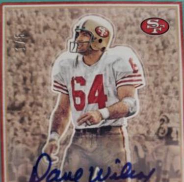 Dave Wilcox [Autograph Blue] #117