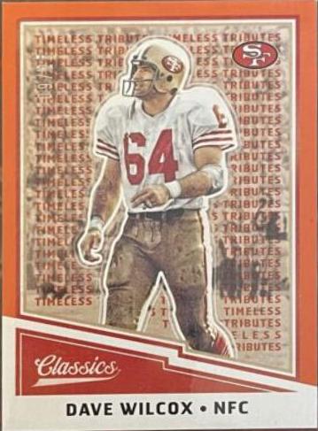 Dave Wilcox [Timeless Tributes Orange] #117