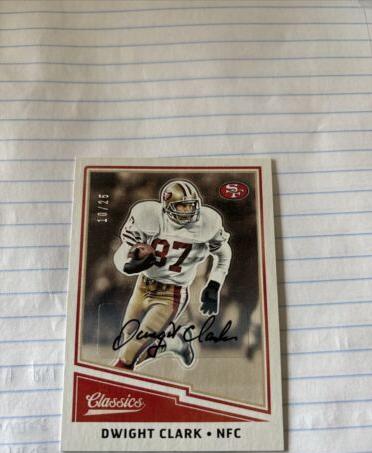 Dwight Clark [Autograph] #163