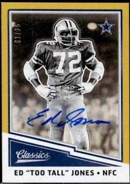 Ed 'Too Tall' Jones [Autograph Gold] #171