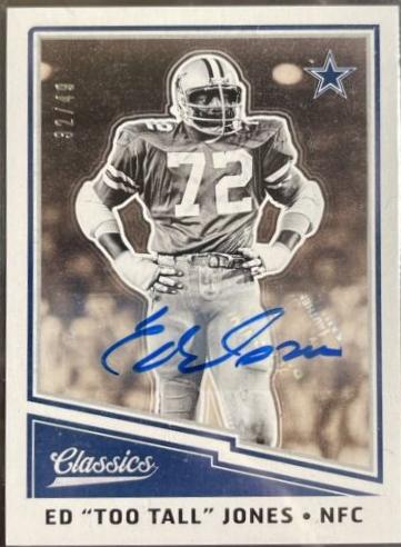 Ed 'Too Tall' Jones [Autograph] #171