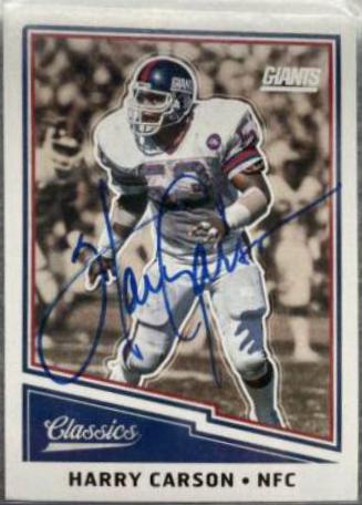 Harry Carson [Autograph] #156