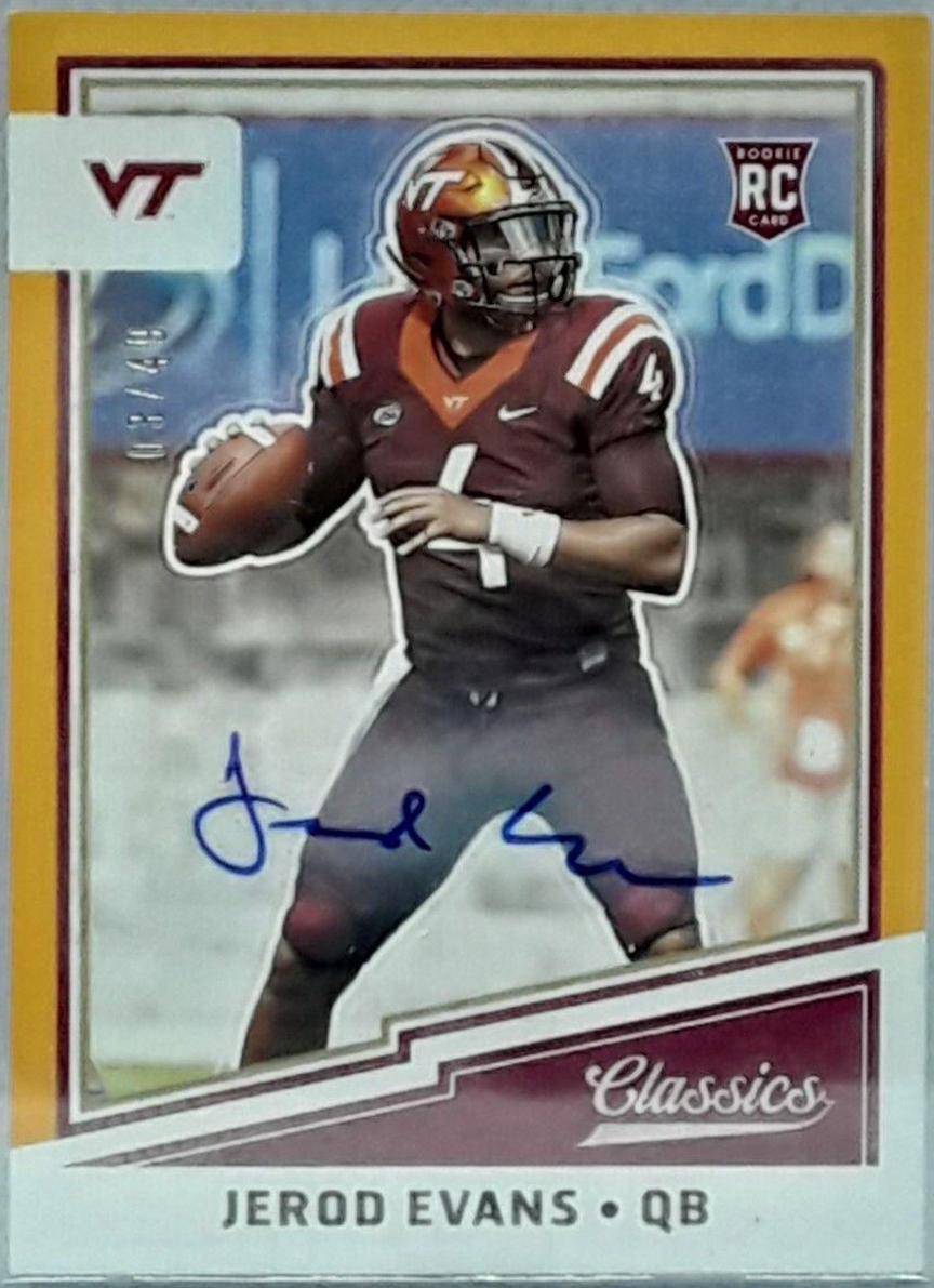 Jerod Evans [Autograph Gold] #247
