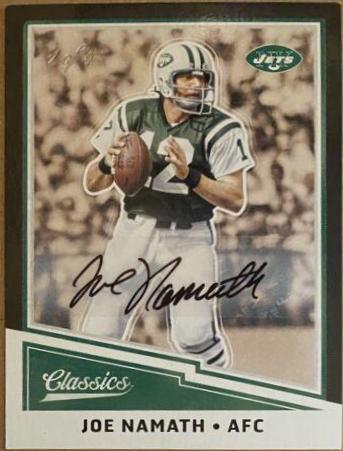 Joe Namath [Autograph] #129