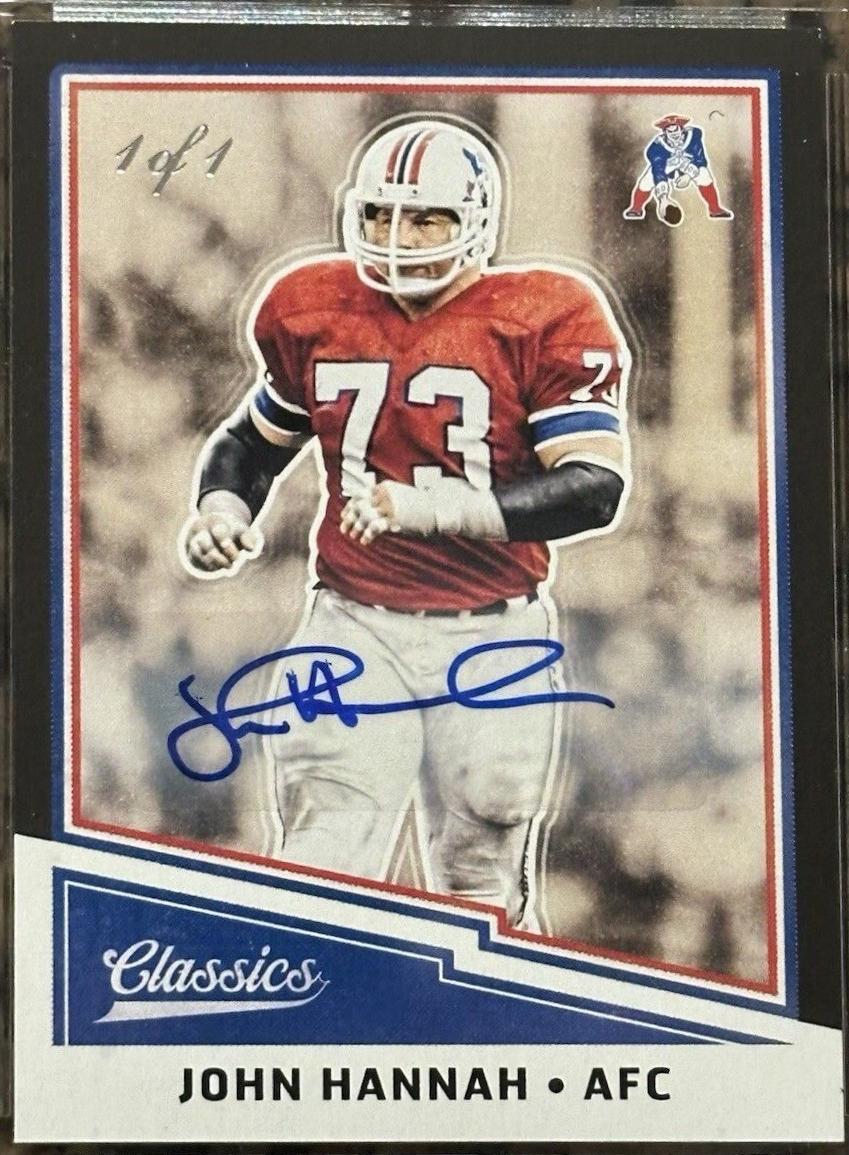 John Hannah [Autograph] #170