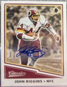 John Riggins [Autograph] #151