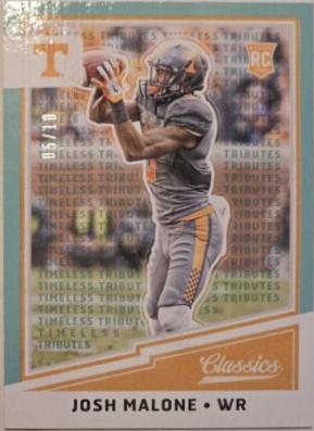 Josh Malone [Timeless Tributes Blue] #253