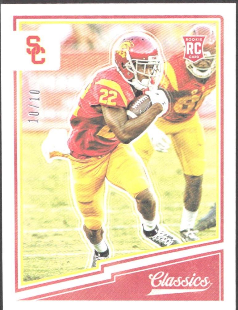 Justin Davis [Autograph Blue] #293