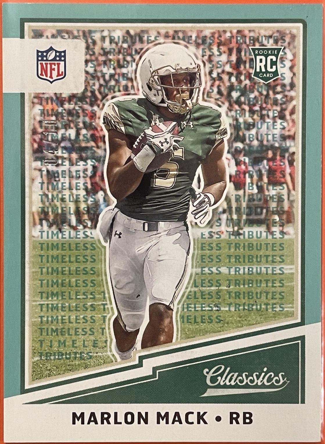 Marlon Mack [Timeless Tributes Blue] #265