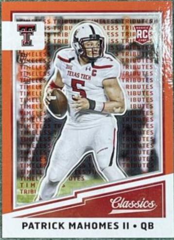 Patrick Mahomes II [Timeless Tributes Orange] #274