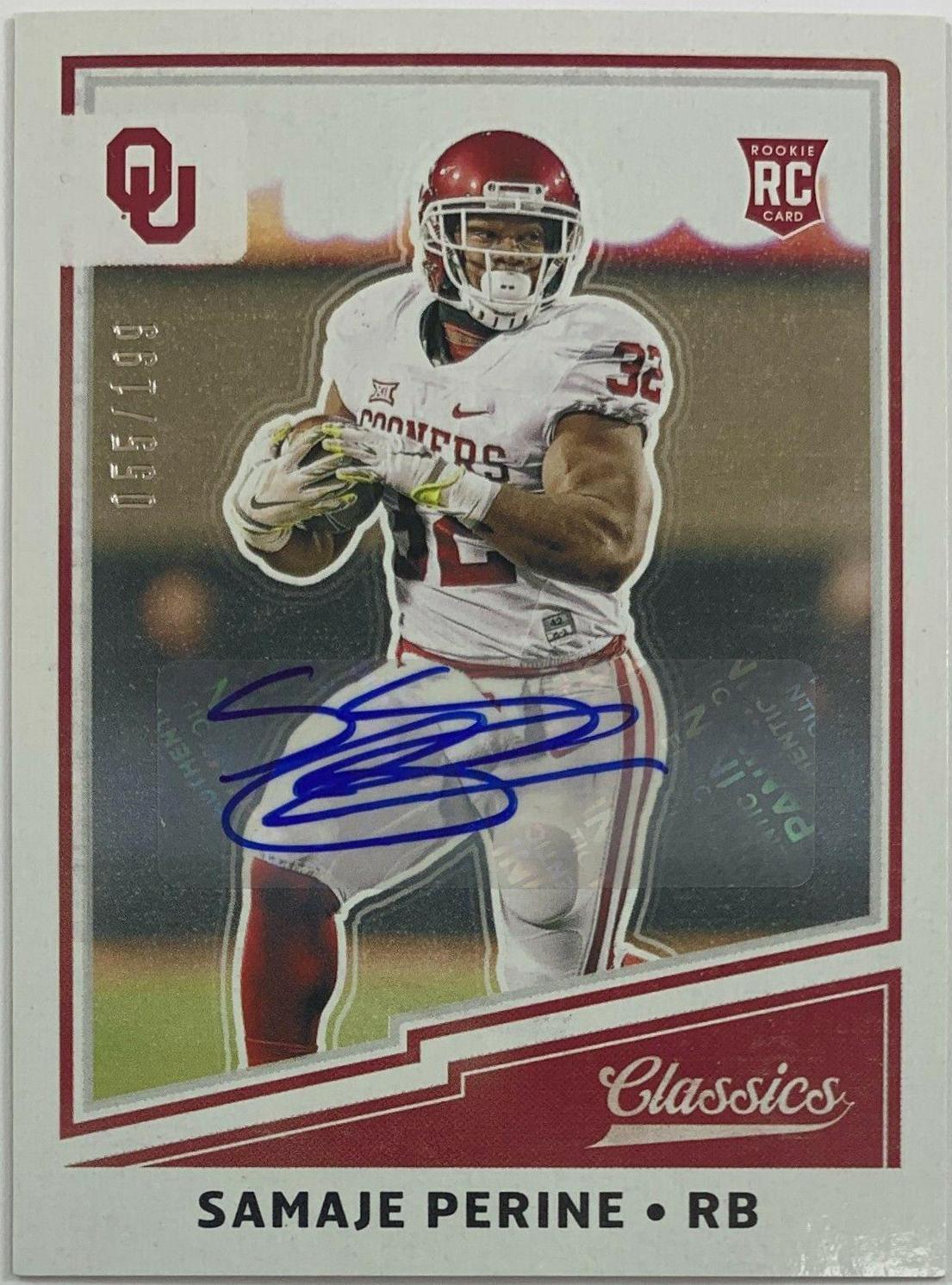 Samaje Perine [Autograph] #279