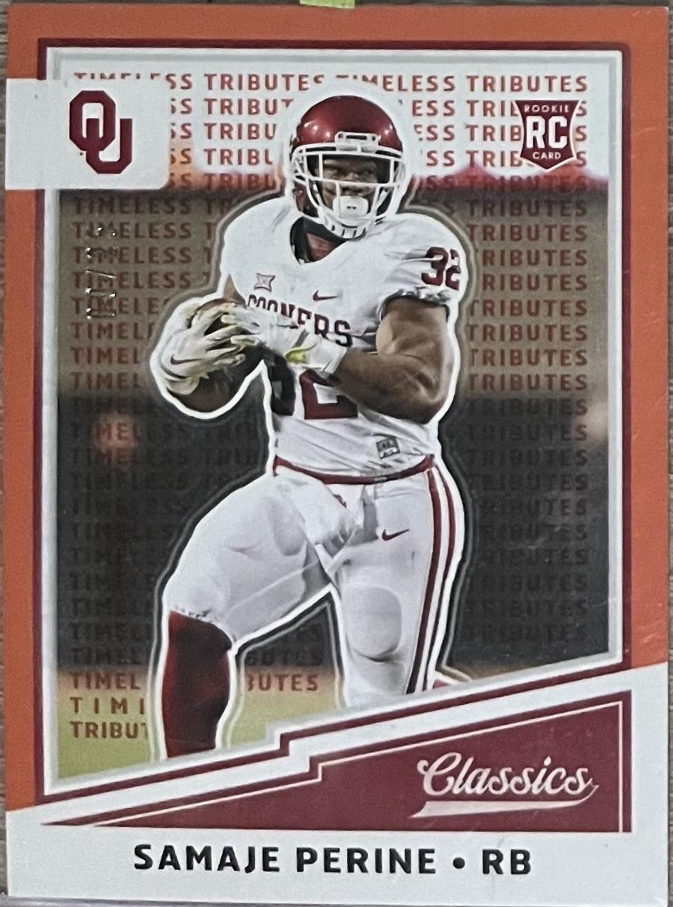 Samaje Perine [Timeless Tributes Orange] #279