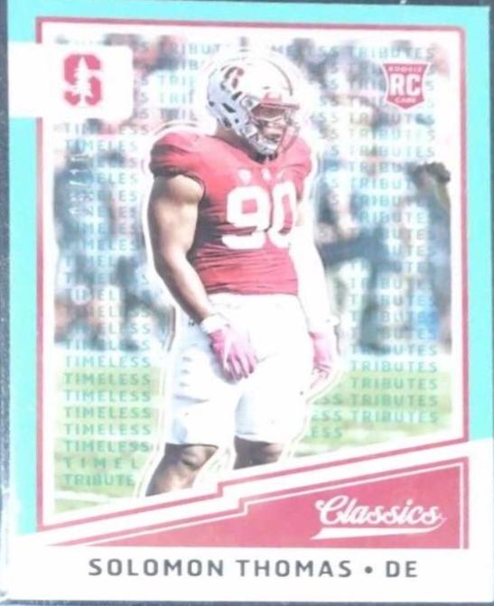 Solomon Thomas [Timeless Tributes Blue] #282