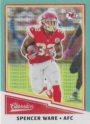 Spencer Ware [Timeless Tributes Blue] #62