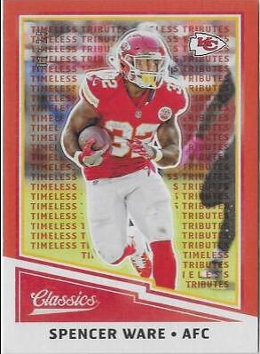 Spencer Ware [Timeless Tributes Orange] #62