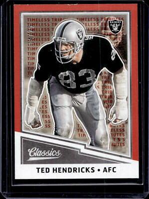 Ted Hendricks [Timeless Tributes Orange] #188