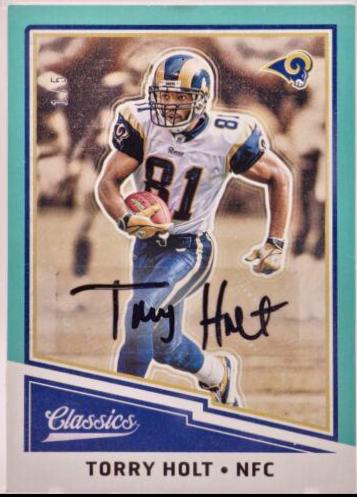 Torry Holt [Autograph Blue] #169
