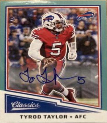 Tyrod Taylor [Autograph Blue] #1