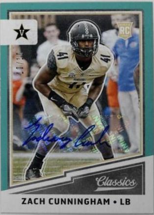 Zach Cunningham [Autograph Blue] #291