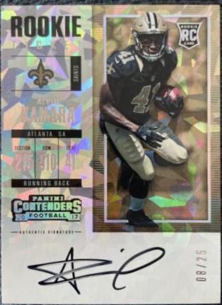 Alvin Kamara [Autograph Cracked Ice] #313