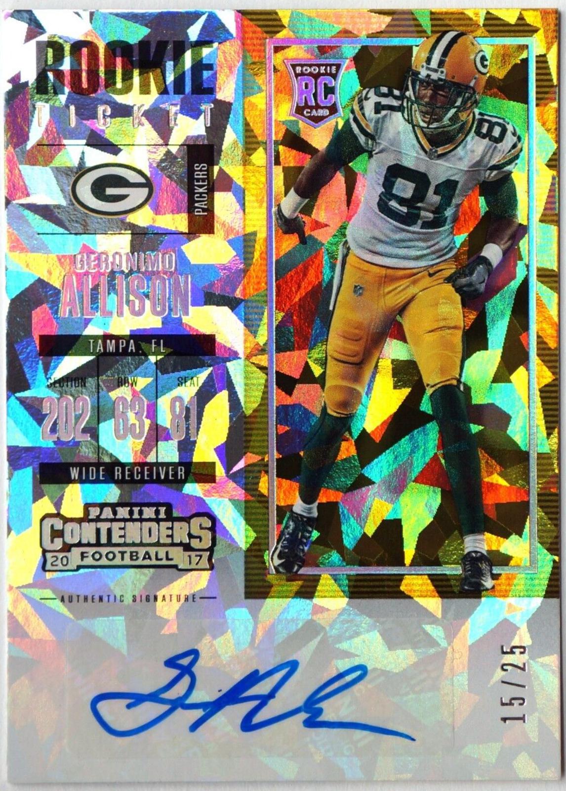 Geronimo Allison [Autograph Cracked Ice] #202