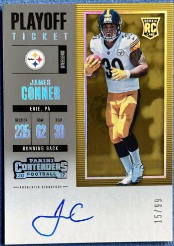 James Conner [Autograph Playoff Ticket] #320