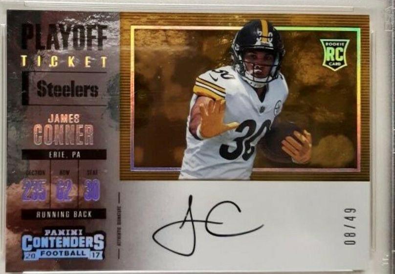 James Conner [Autograph Playoff Ticket] #360