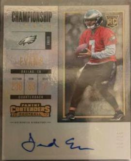 Jerod Evans [Autograph Championship Ticket] #208