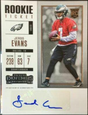 Jerod Evans [Autograph] #208