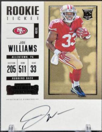 Joe Williams [Autograph Championship Ticket] #322