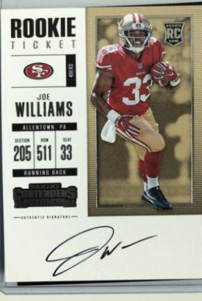 Joe Williams [Autograph Championship Ticket] #362