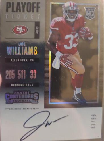 Joe Williams [Autograph Playoff Ticket] #322